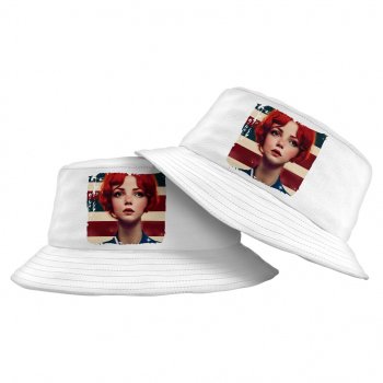 American Flag Design Bucket Hat – Themed Hat – Graphic Bucket Hat