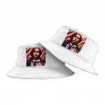 Patriotic Design Bucket Hat - Art Print Hat - Themed Bucket Hat - Image 2