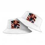 USA Flag Bucket Hat - American Flag Hat - Print Bucket Hat - Image 2