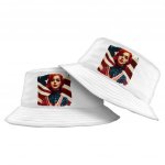 USA Flag Bucket Hat - American Flag Hat - Print Bucket Hat