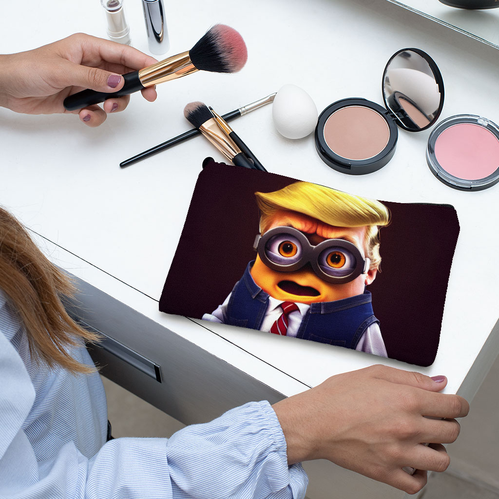 American President Makeup Bag - Cool Cosmetic Bag - Graphic Makeup Pouch Bags & Wallets Fashion Makeup Pouch  