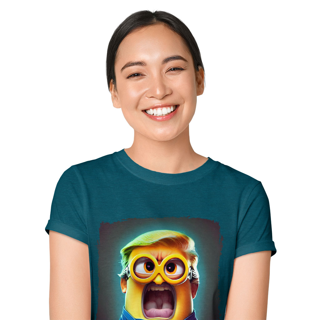 Funny President Heather T-Shirt - Cartoon T-Shirt - Graphic Tee Shirt Clothing T-Shirts Color : Heather Deep Teal|Heather Kelly|Heather Yellow Gold 