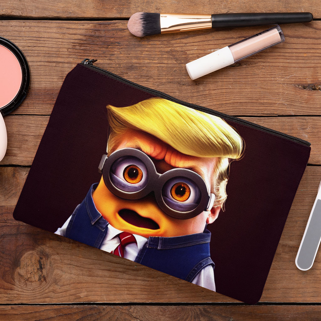 American President Makeup Bag - Cool Cosmetic Bag - Graphic Makeup Pouch Bags & Wallets Fashion Makeup Pouch  