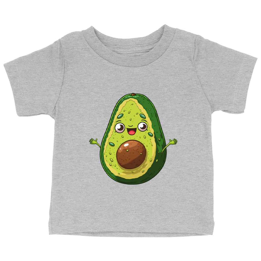 Avocado Print Baby Jersey T-Shirt - Funny Art Baby T-Shirt - Artwork T-Shirt for Babies Clothing Kids' Clothing T-Shirts Color : Athletic Heather|Heather Columbia Blue|White 