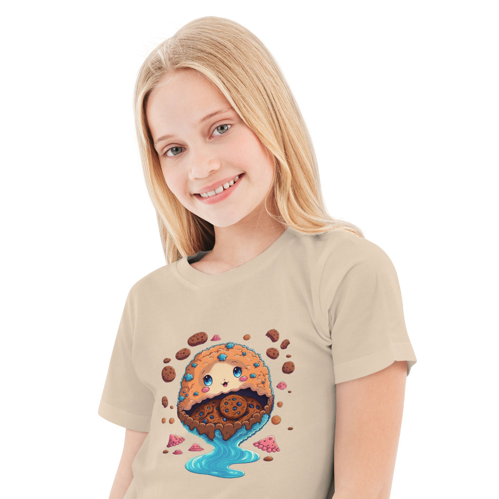 Kawaii Cookies Kids' T-Shirt - Best Design T-Shirt - Cute Tee Shirt for Kids Clothing Kids' Clothing T-Shirts Color : Black|Natural|White 