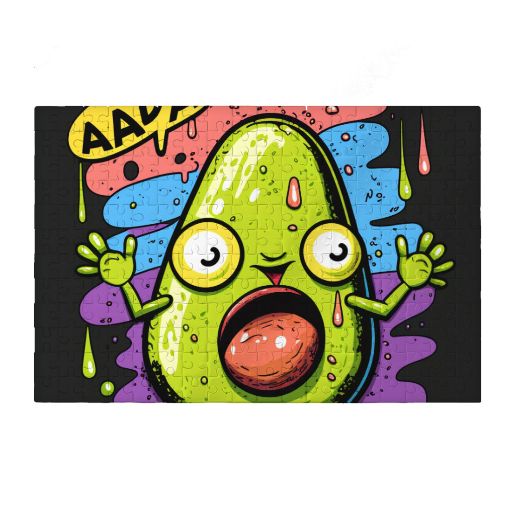Funny Avocado Puzzles - Creative Jigsaw Puzzle - Printed Puzzles Kids & Babies Puzzles Toys & Games  