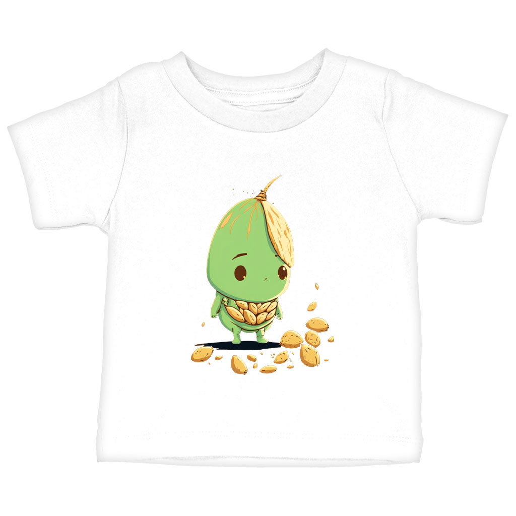 Kawaii Printing Baby Jersey T-Shirt - Funny Print Baby T-Shirt - Trendy T-Shirt for Babies Clothing Kids' Clothing T-Shirts Color : Athletic Heather|Heather Columbia Blue|White 