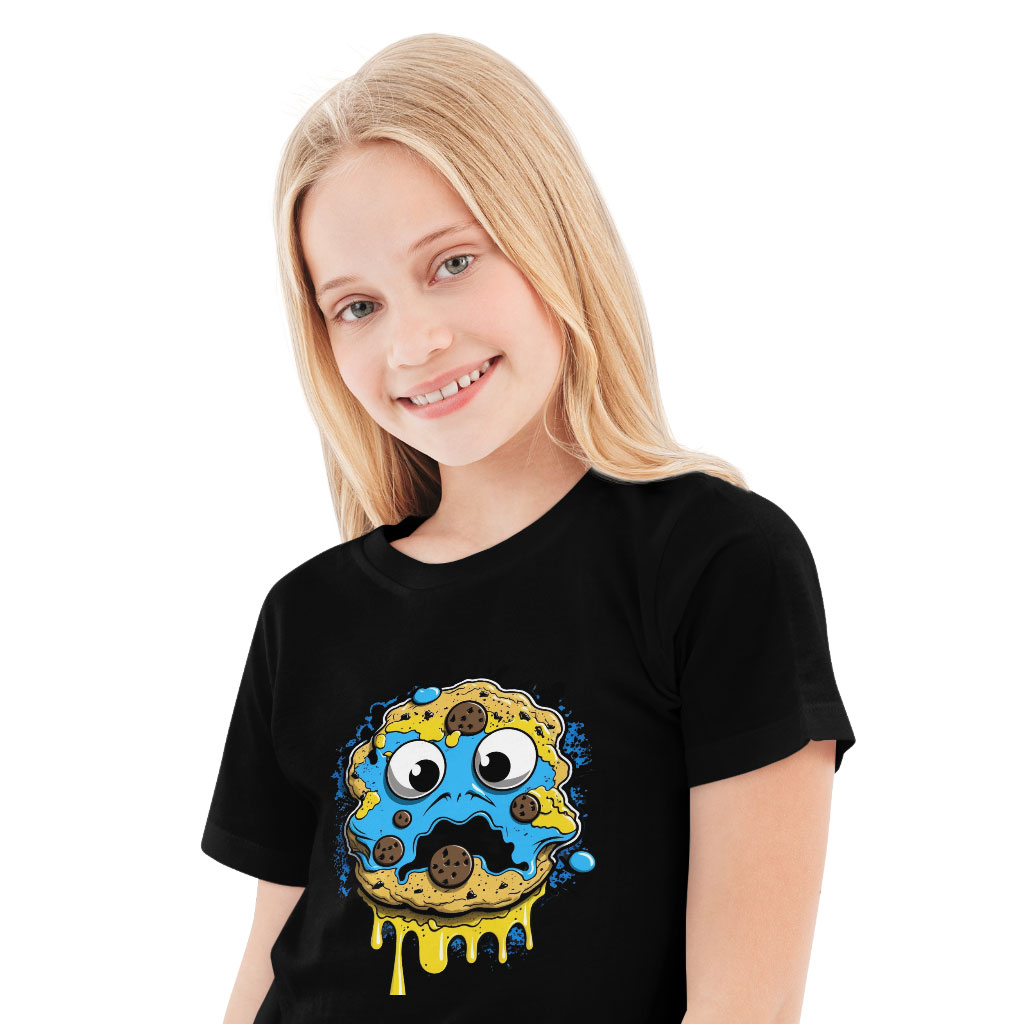 Funny Cookie Kids' T-Shirt - Best Graphic T-Shirt - Printed Tee Shirt for Kids Clothing Kids' Clothing T-Shirts Color : Black|Natural|White 