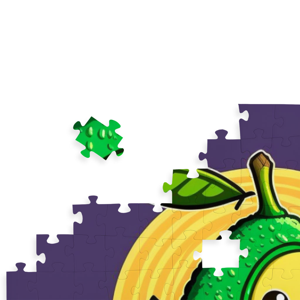 Avocado Puzzles - Funny Jigsaw Puzzle - Cute Art Puzzles Kids & Babies Puzzles Toys & Games  