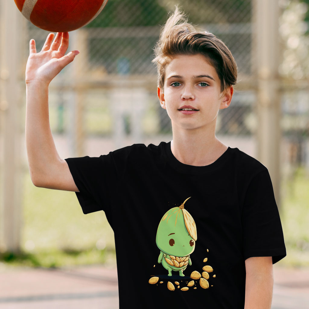 Kawaii Printing Kids' T-Shirt - Funny Print T-Shirt - Trendy Tee Shirt for Kids Clothing Kids' Clothing T-Shirts Color : Black|Natural|White 