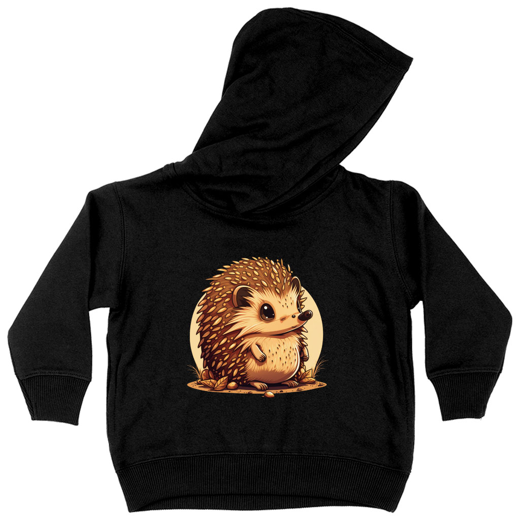 Kawaii Animal Toddler Hoodie - Hedgehog Toddler Hooded Sweatshirt - Anime Kids' Hoodie Clothing Hoodies Kids' Clothing Color : Black|Kelly|White 