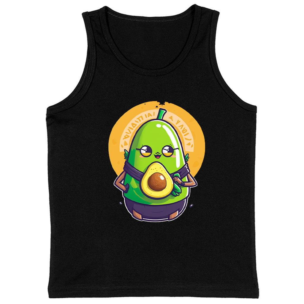 Trendy Kids' Jersey Tank - Avocado Sleeveless T-Shirt - Cute Design Kids' Tank Top Clothing Kids' Clothing Tanks Color : Athletic Heather|Black|White 