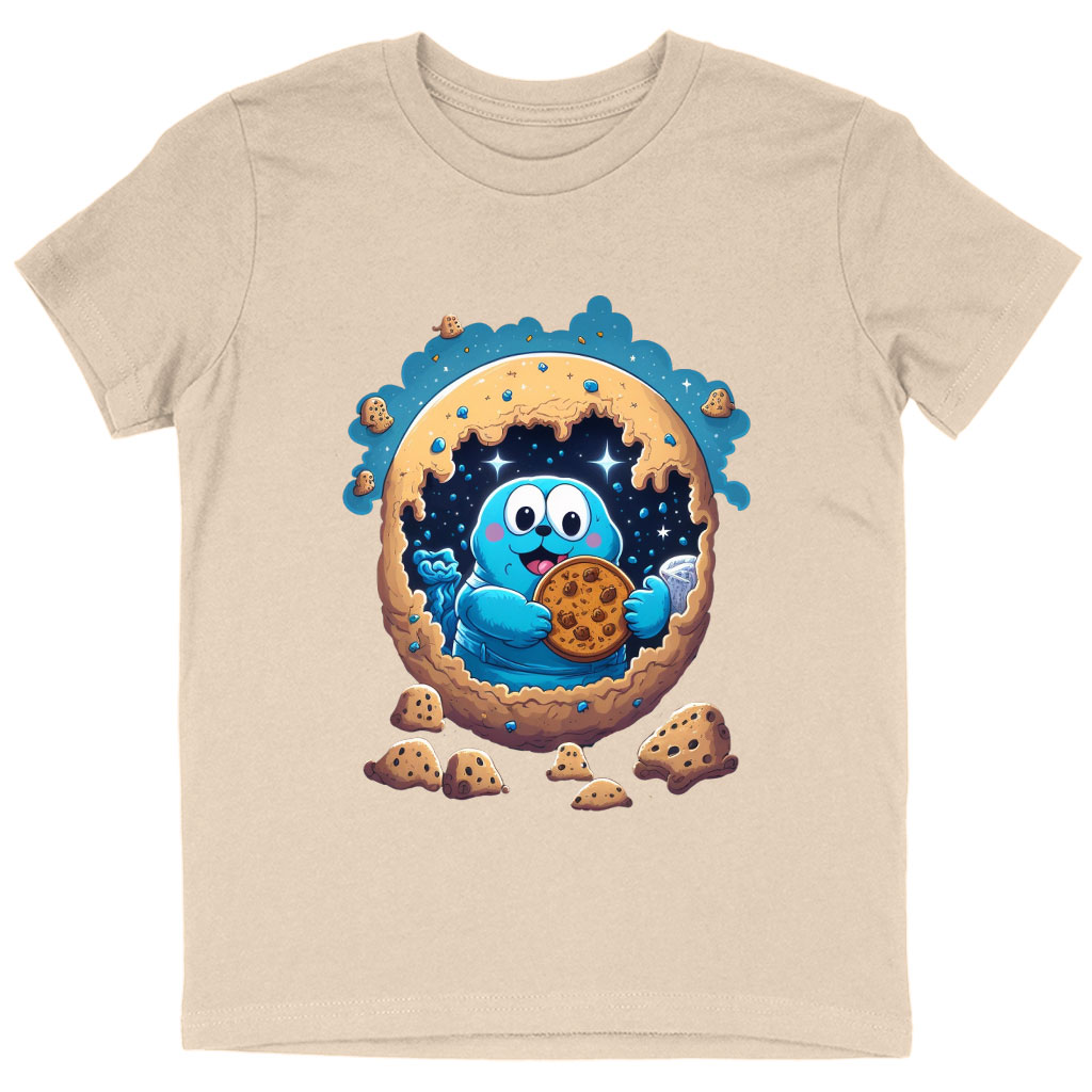 Fairytale Kids' T-Shirt - Cute Cookie T-Shirt - Cute Design Tee Shirt for Kids Clothing Kids' Clothing T-Shirts Color : Black|Natural|White 