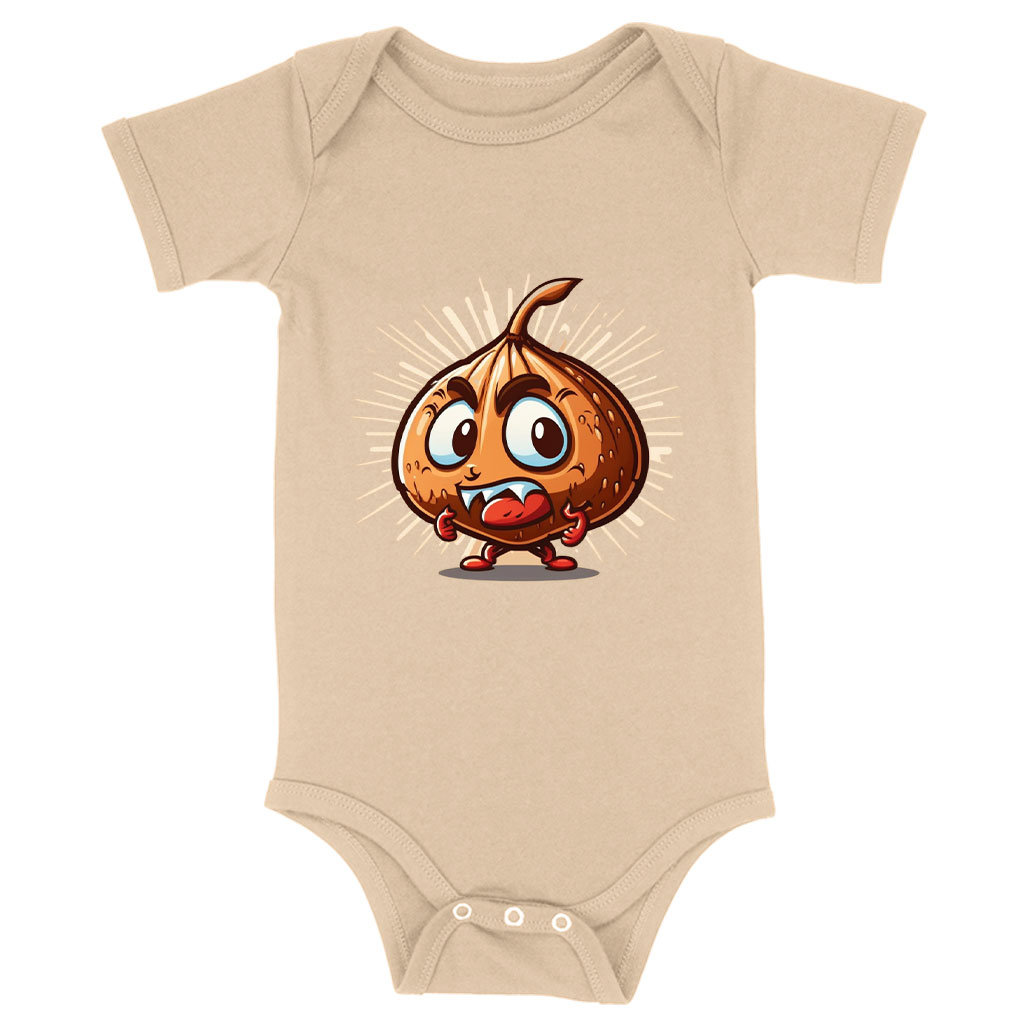 Kawaii Print Baby Jersey Onesie - Funny Design Baby Onesie - Best Design Baby One-Piece Clothing Kids' Clothing Onesies Color : Heather Dust|White|Yellow 