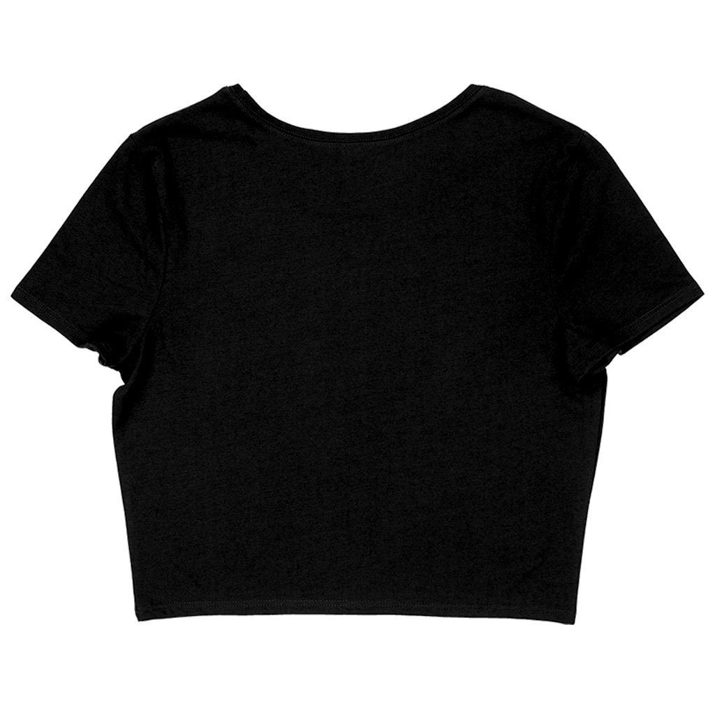 Dragon Print Women's Cropped T-Shirt - Snow Crop Top - Illustration Crop Tee Shirt Clothing T-Shirts Color : Black|Heather Olive|White 