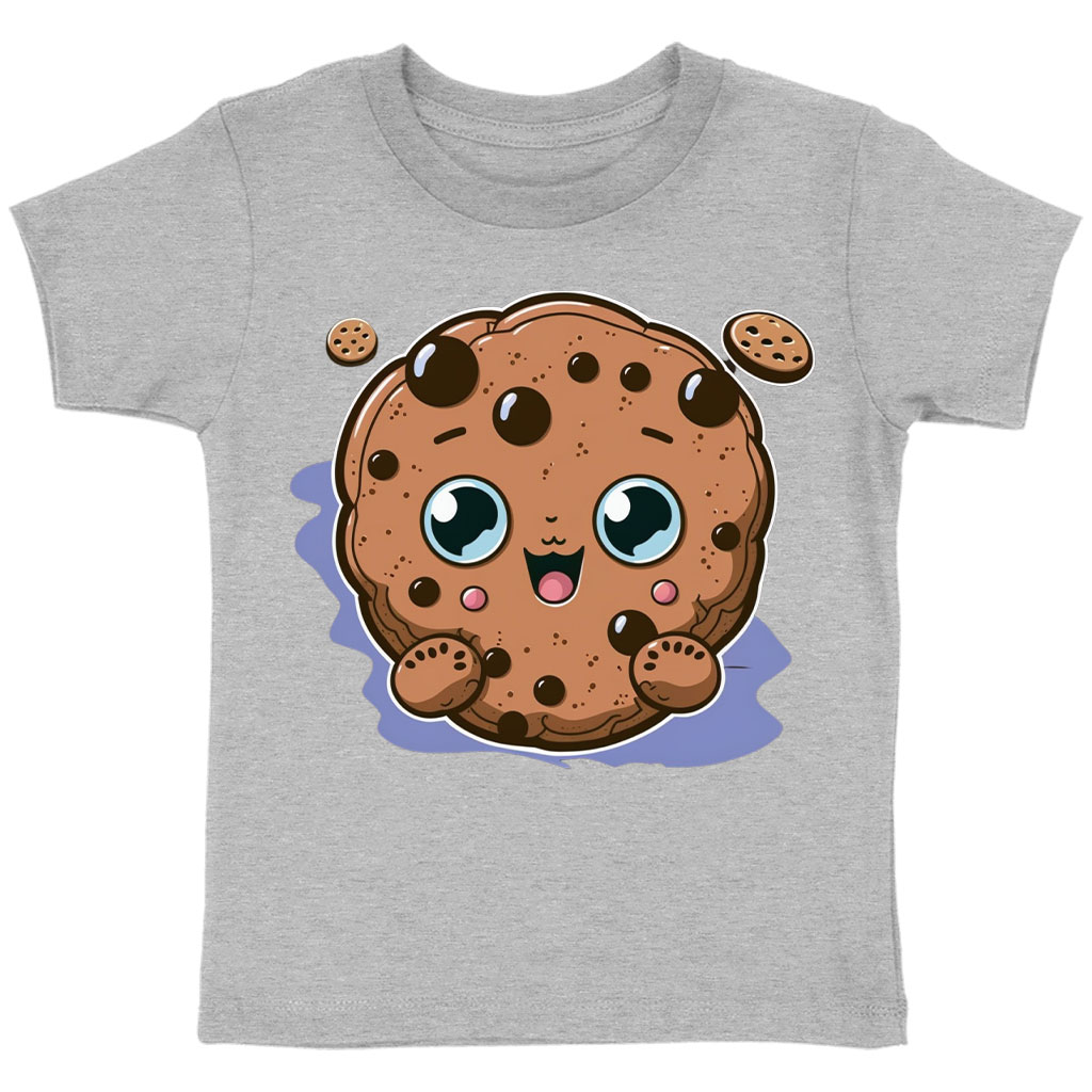Cookies Design Toddler T-Shirt - Cute Cookie Kids' T-Shirt - Anime Tee Shirt for Toddler Clothing Kids' Clothing T-Shirts Color : Athletic Heather|Heather Columbia Blue|Heather Dust 