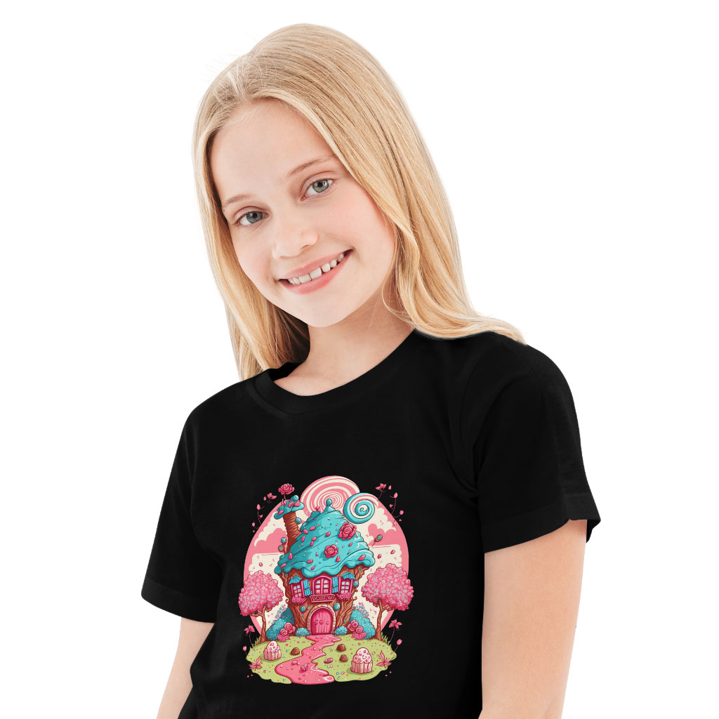 House Graphic Kids' T-Shirt - Best Art T-Shirt - Printed Tee Shirt for Kids Clothing Kids' Clothing T-Shirts Color : Black|Natural|White 