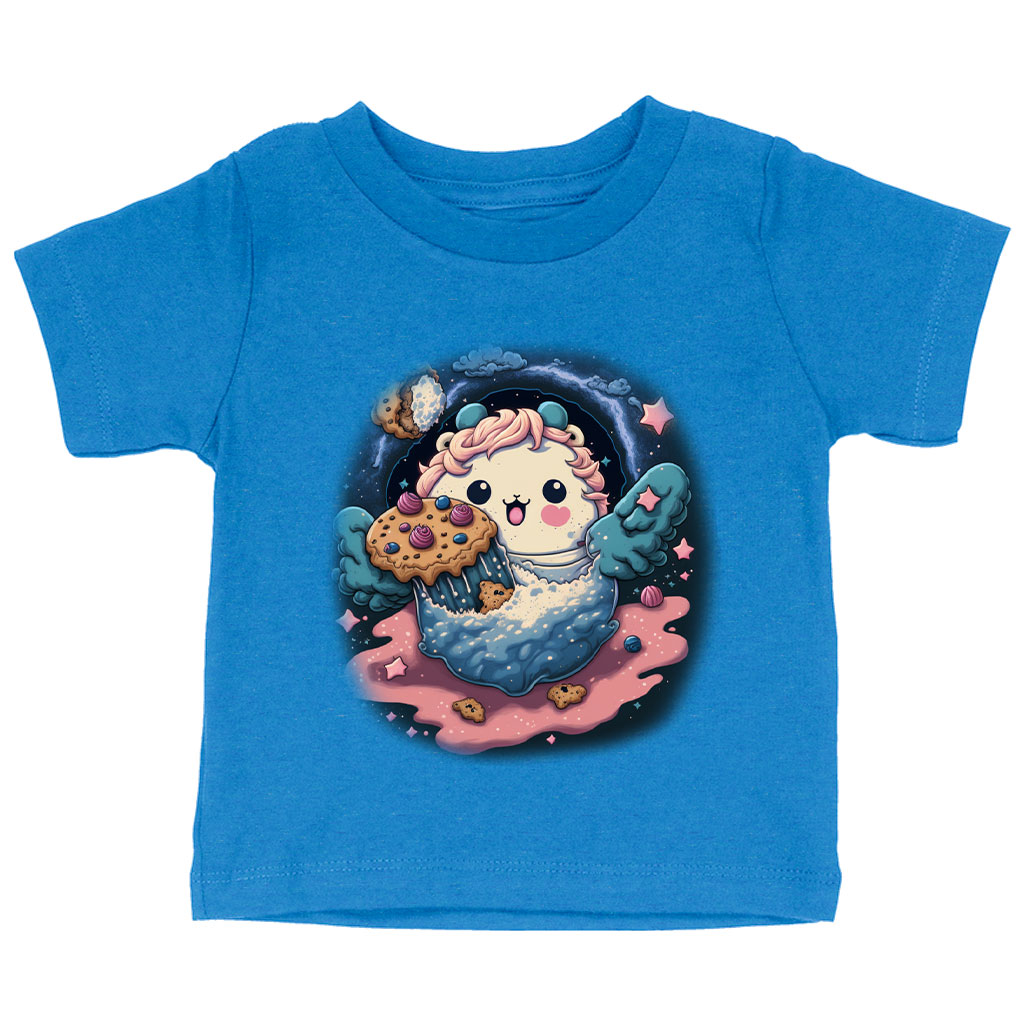 Cookies Baby Jersey T-Shirt - Best Graphic Baby T-Shirt - Cute Kawaii T-Shirt for Babies Clothing Kids' Clothing T-Shirts Color : Athletic Heather|Heather Columbia Blue|White 