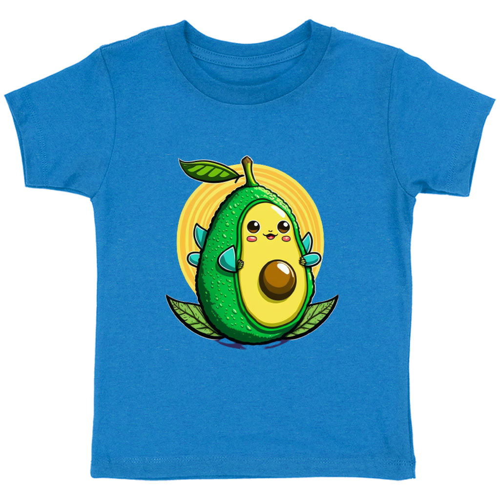 Avocado Toddler T-Shirt - Funny Kids' T-Shirt - Cute Art Tee Shirt for Toddler Clothing Kids' Clothing T-Shirts Color : Athletic Heather|Heather Columbia Blue|Heather Dust 