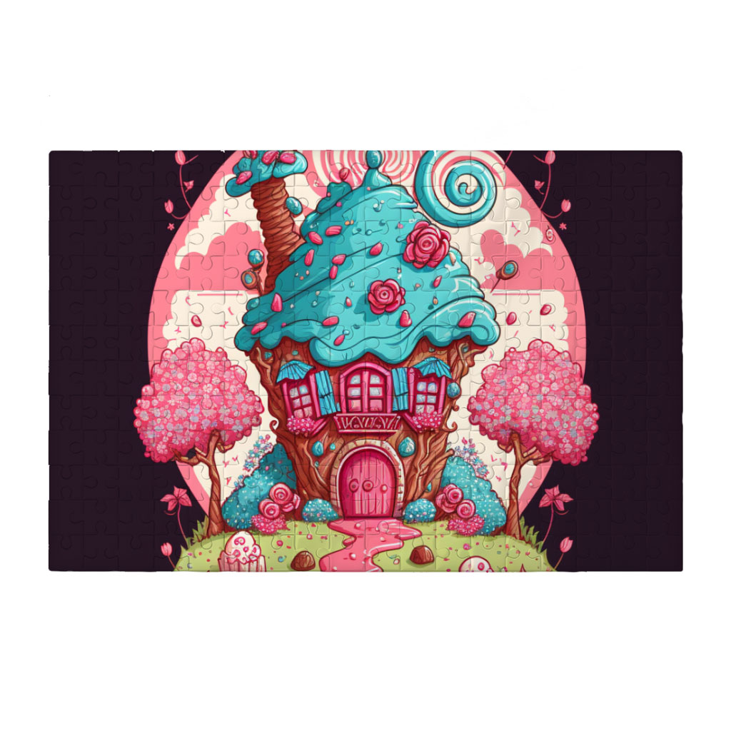 House Graphic Puzzles - Best Art Jigsaw Puzzle - Printed Puzzles Kids & Babies Puzzles Toys & Games  