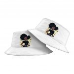 Black Girl Power Bucket Hat - Printed Hat - Cartoon Bucket Hat - Image 2
