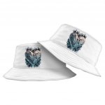 Beautiful Art Bucket Hat - Heart Hat - Snow Bucket Hat