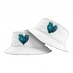 Ice Design Bucket Hat - Winter Art Hat - Ice Bucket Hat - Image 2