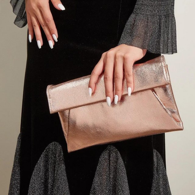 Women’s Sparkle Evening Clutch Purse with Shoulder Chain for Weddings & Events