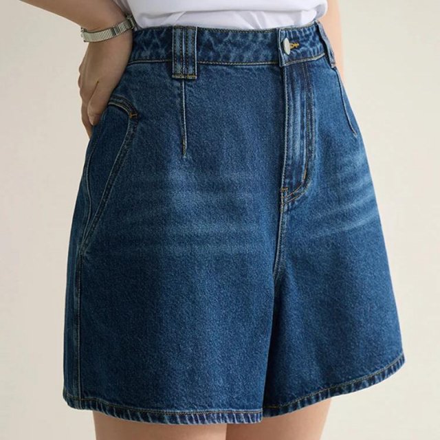 High Waist Denim Shorts for Women